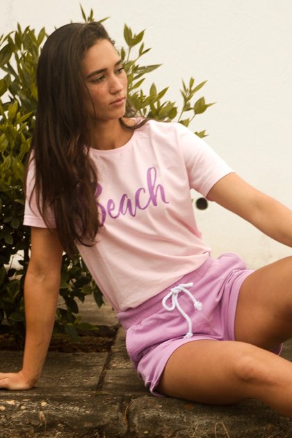 Camiseta Feminina Beach