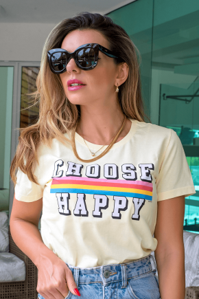 02f009505 camiseta feminina hiatto choose happy 1