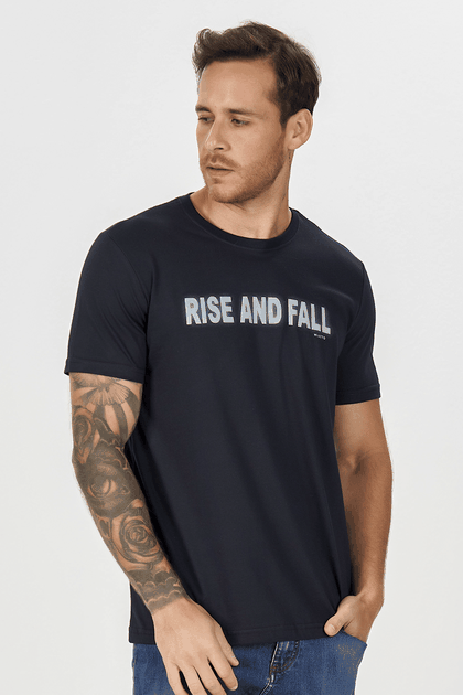 Camiseta Masculina Hiatto Rise and Fall