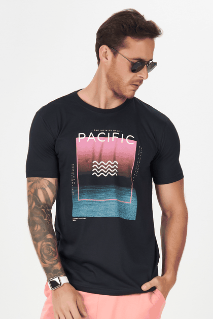Camiseta Estampada Pacific