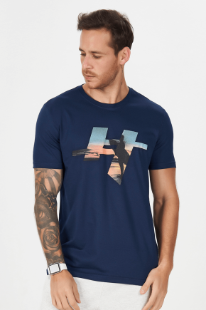 02m0302 camiseta masculina surf hiatto marinho 1
