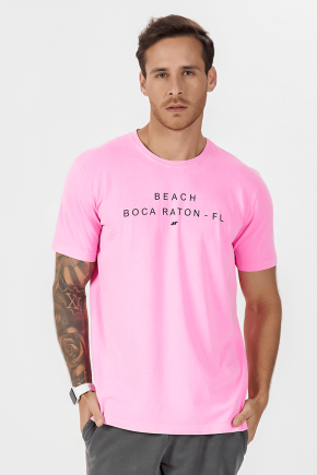 02m0326 camiseta masc estonada estampa beach boca raton rosa neon 4