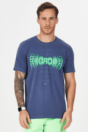 02m0313 camiseta masculina estonada disorder marinho 2