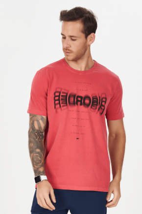 02m0313 camiseta masculina estonada disorder vermelho 2