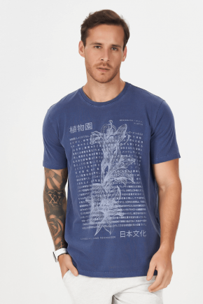 02m0316 camiseta masculina estonada pondgarden hiatto marinho 2