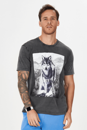 02m0314 camiseta masculina estonada lobo norwegian hiatto preto 1