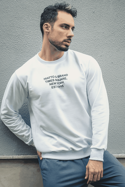 Blusa de Moletom Peluciado Masculino Brand Hiatto