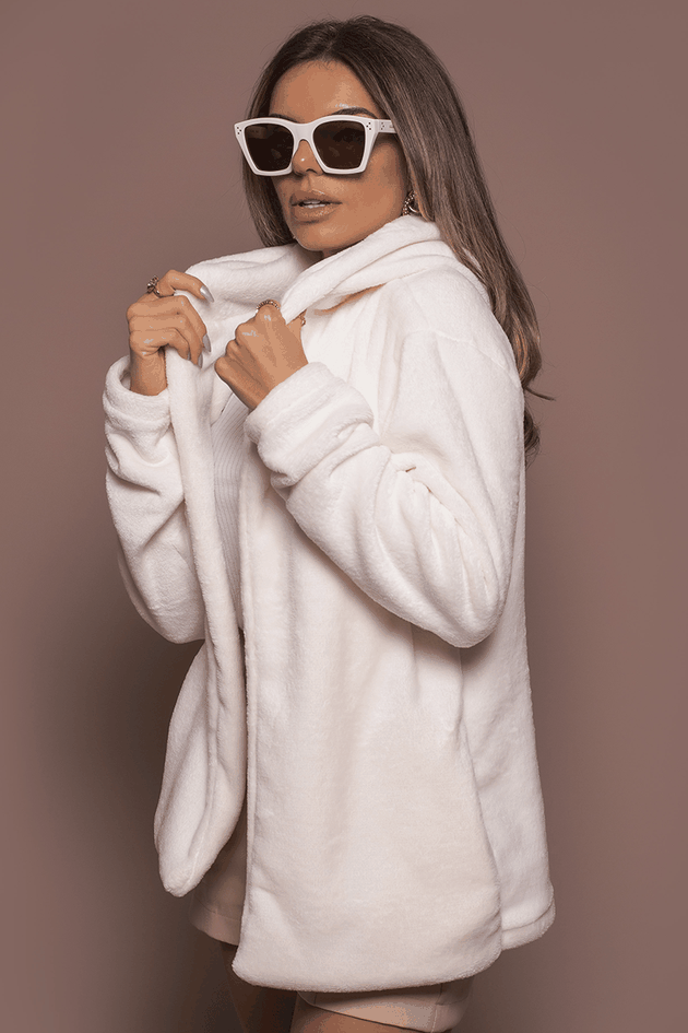 12f0017 39 casaco feminino flanell fleece liso off white 1