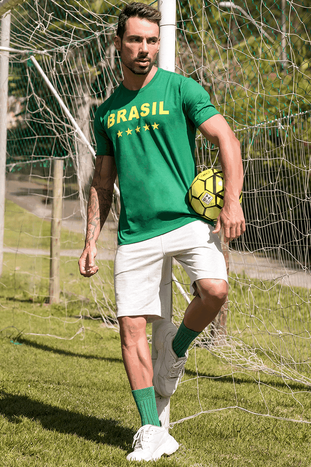 camiseta masculina brasil hiatto verde 02m0374 007 2