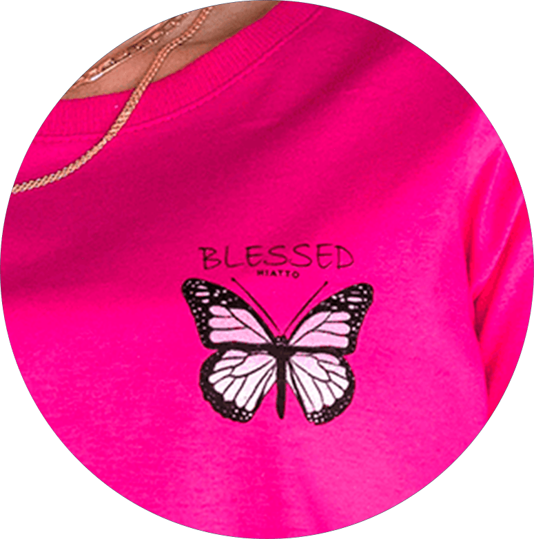 02f0225 023 camiseta feminina blessed hiatto pink 3