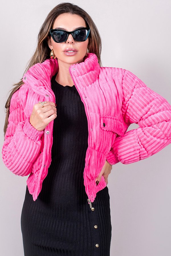 21f0014 023 jaqueta feminina puffer cotele hiatto pink 1